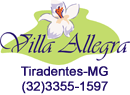 Logomarca Pousada Villa Allegra - Tiradentes/MG